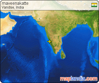 maveenakatte satellite map