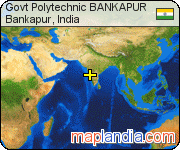Govt Polytechnic BANKAPUR satellite map