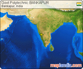 Govt Polytechnic BANKAPUR satellite map