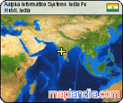 Aalpha Information Systems India Pv satellite map