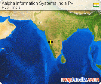 Aalpha Information Systems India Pv satellite map