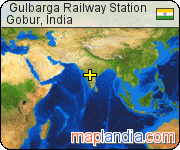  Gulbarga Railway Station satellite map