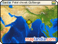 Sardar Patel chowk Gulbarga satellite map