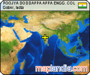 POOJYA DODDAPPA APPA ENGG. COL satellite map