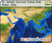 St. Joseph Convent School,Gulb satellite map