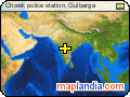 Chowk police station. Gulbarga satellite map
