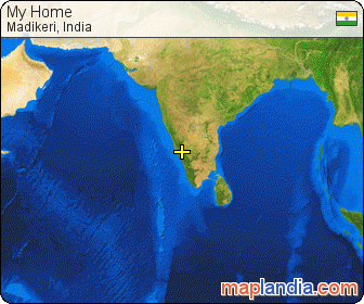 My Home satellite map