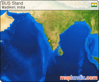 BUS Stand  satellite map