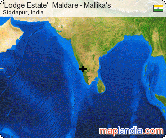 'Lodge Estate'  Maldare - Mallika's satellite map