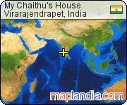 My Chaithu's House satellite map