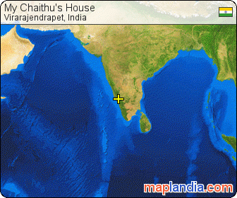 My Chaithu's House satellite map