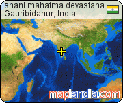 shani mahatma devastana satellite map