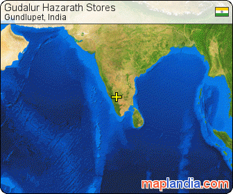 Gudalur Hazarath Stores satellite map