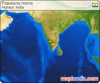 Praveens Home satellite map