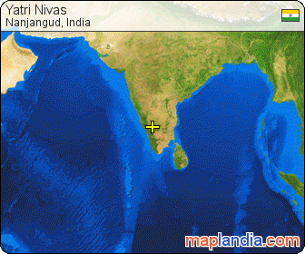 Yatri Nivas satellite map