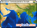Sri Laxmi Venkataramana Temple satellite map