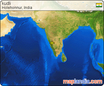 kudli satellite map