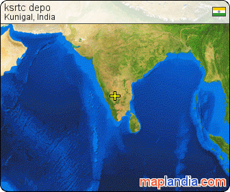 ksrtc depo satellite map