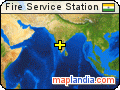 Fire Service Station satellite map