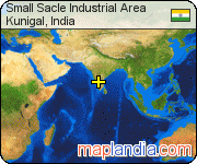 Small Sacle Industrial Area satellite map
