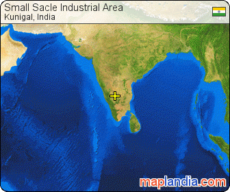 Small Sacle Industrial Area satellite map