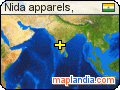 Nida apparels, satellite map