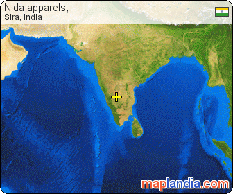 Nida apparels, satellite map