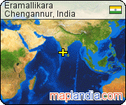 Eramallikara satellite map