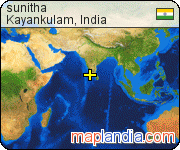 sunitha satellite map