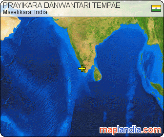 PRAYIKARA DANWANTARI TEMPAE satellite map