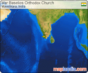 Mar Baselios Orthodox Church satellite map