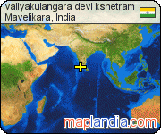 valiyakulangara devi kshetram satellite map