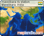 mavelikara rly station satellite map