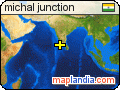 michal junction satellite map