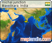 michal junction satellite map