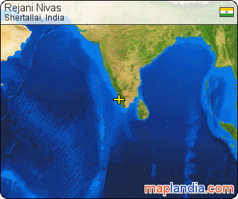 Rejani Nivas satellite map