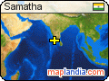 Samatha satellite map