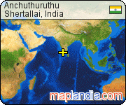 Anchuthuruthu satellite map