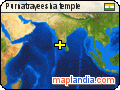 Purnatrayeesha temple satellite map