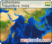 puthenkavu satellite map