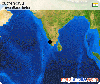 puthenkavu satellite map