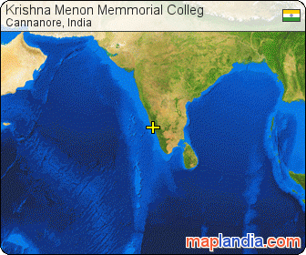 Krishna Menon Memmorial Colleg satellite map