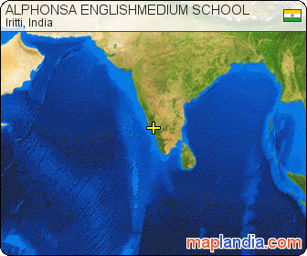ALPHONSA ENGLISHMEDIUM SCHOOL satellite map