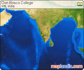 Don Bosco College satellite map