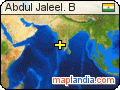 Abdul Jaleel. B satellite map