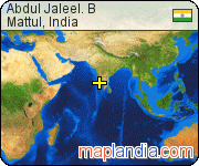 Abdul Jaleel. B satellite map