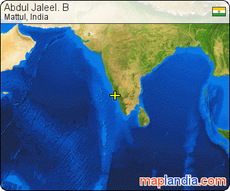 Abdul Jaleel. B satellite map