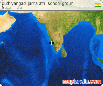 puthiyangadi jama ath  school groun satellite map