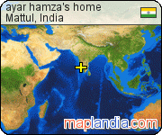 ayar hamza's home satellite map