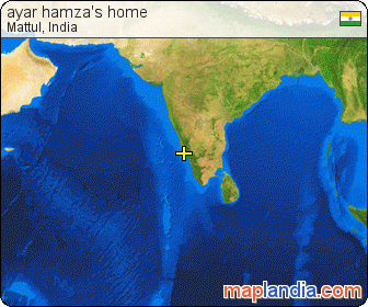 ayar hamza's home satellite map